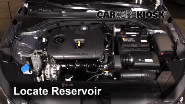2019 Hyundai Elantra SE 2.0L 4 Cyl. Líquido limpiaparabrisas Agregar líquido
